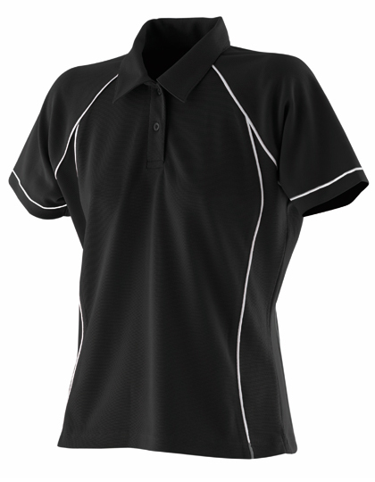 Ladies´ Piped Performance Polo